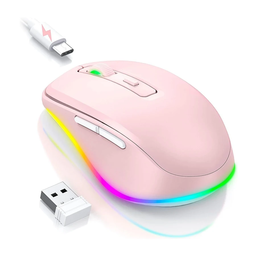 SEENDA Wireless Mouse Jiggler LED Rechargeable Moving Mouse Mover for Laptop with Undetectable Random Movement - Image 9