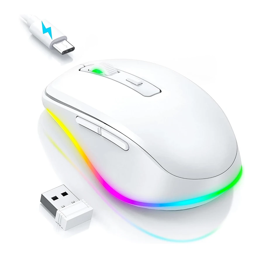 SEENDA Wireless Mouse Jiggler LED Rechargeable Moving Mouse Mover for Laptop with Undetectable Random Movement - Image 8