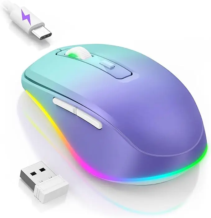 SEENDA Wireless Mouse Jiggler LED Rechargeable Moving Mouse Mover for Laptop with Undetectable Random Movement - Image 10