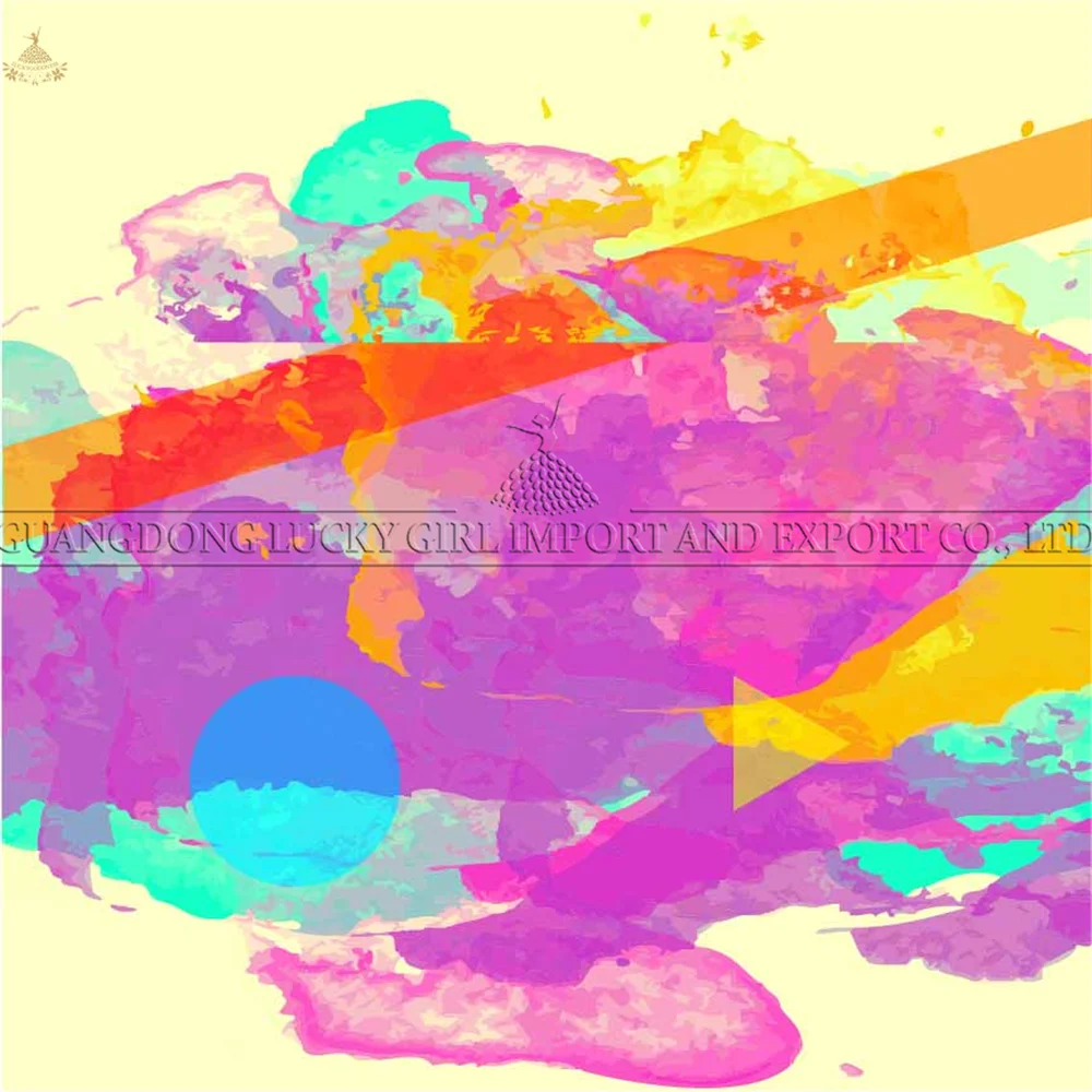 Lucky Goddness 12*12 In Infusible Transfer Ink Sheet Watercolor Sublimation Ink Transfer PaperTransfer Vinyl for Press T-Shirts - Image 12