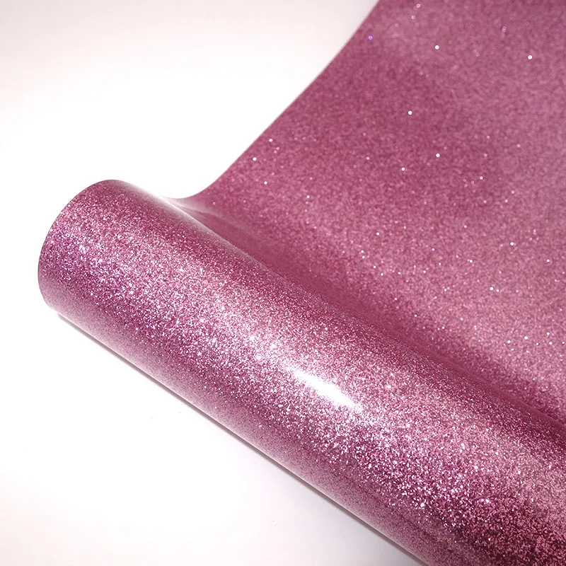 22 Colors Heat Transfer Glitter Vinyl Iron On For clothes Easy To Weed HTV Shirt High Elastic Decor Film Easy To Cut - Image 20
