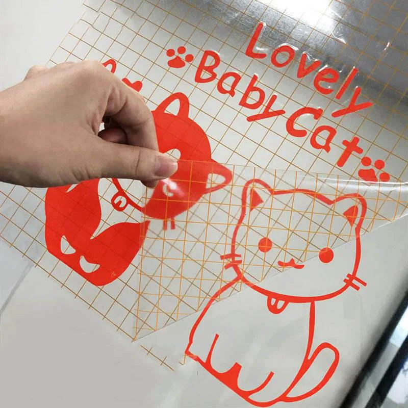 Multicolor Adhesive Craft Permanent Vinyl Roll Design Lettering Film Cup Glass Decal Sticker Xmas Card DIY Self-adhesive Film - Image 4