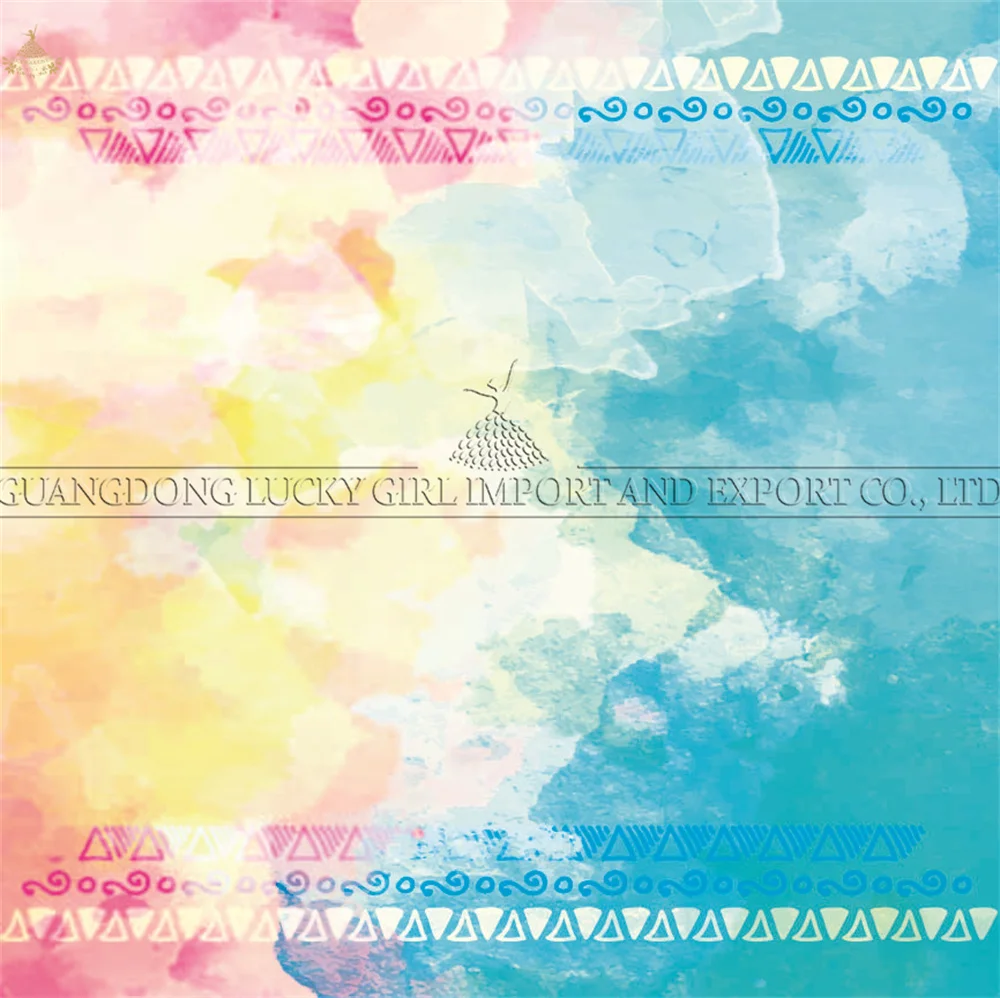 Lucky Goddness 12*12 In Infusible Transfer Ink Sheet Watercolor Sublimation Ink Transfer PaperTransfer Vinyl for Press T-Shirts - Image 14