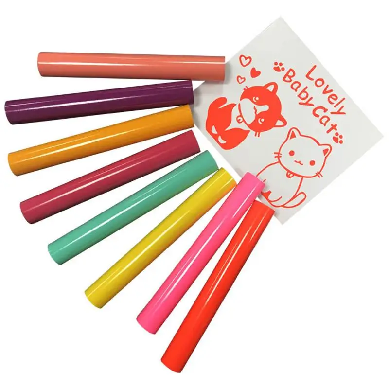 Multicolor Adhesive Craft Permanent Vinyl Roll Design Lettering Film Cup Glass Decal Sticker Xmas Card DIY Self-adhesive Film - Image 6