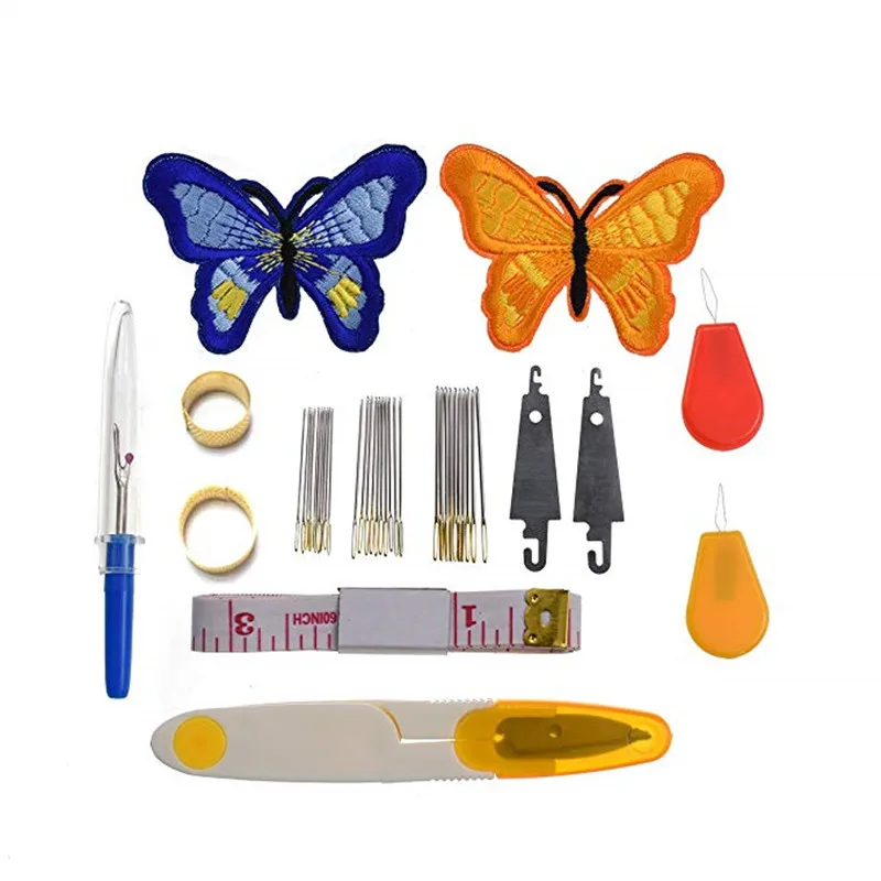 Embroidery Kit 50/150/200/250/450Pcs Cross Stitch Thread With Threader Bobbins Sewing Needles Storage Box Sewing Embroidery Kit - Image 5