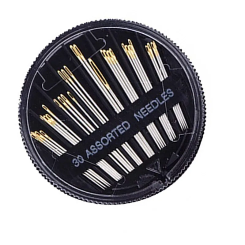 Hot sell 30PC/set 1set/3set Assorted Hand Sewing Needles Embroidery for Mending Craft Quilt Case 5BB5581 - Image 2