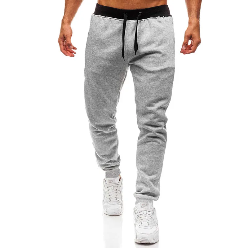 Men's Athletic Trainning Joggers Casual Loose Fit Sweatpants Spring Fall Fleece Lined Pants Elastic Waist Drawstring Trousers - Image 16