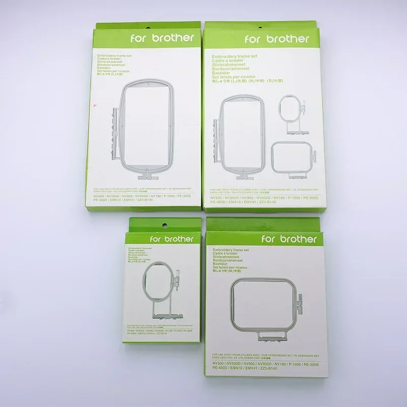 Brothers Home Multi-functional Embroidery Sewing Machine with Cloth Frame Square Frame Multi-size Embroidery Frame - Image 5