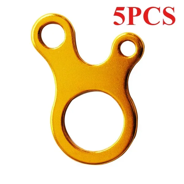 5pcs Fast Binding Tent Adjustment Buckle Camping Anti Slip Explore Outdoor Climb Rope Survival Equipment 3hole Snail Shape Parts - Image 8