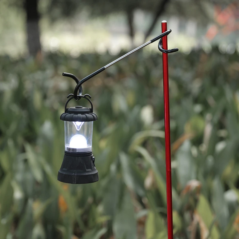 Stainless Steel Light Stand Holder Hooks Hook Accessories Lantern Hanger Portable Multifunctional Outdoor Camping Tools - Image 4