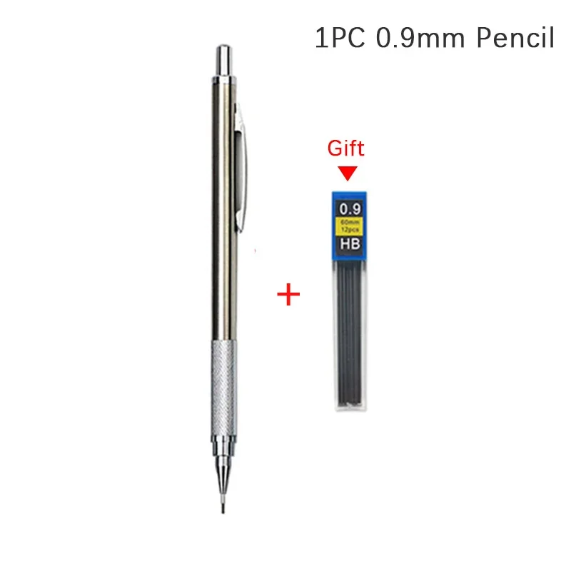 0.3 0.5 0.7 0.9 1.3 2.0mm Mechanical Pencil Set Full Metal Art Drawing Painting Automatic Pencil with Leads Office School Supply - Image 17