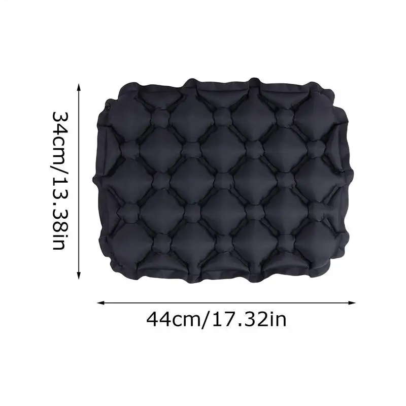 Inflatable Seat Cushion,Portable Lightweight Travel Air Sitting Pad,Moisture and Water Resistant Camping Chair Mat for Outdoor - Image 6