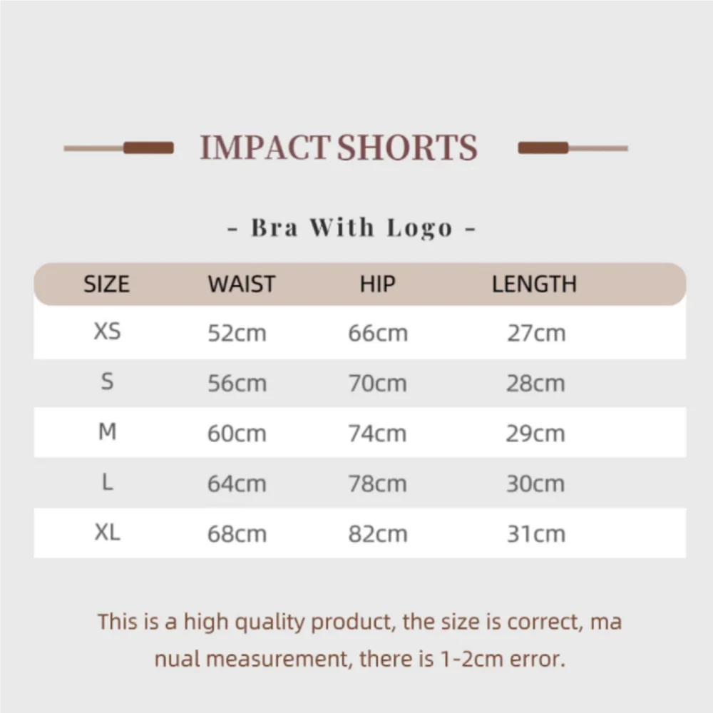 Yoga ShortsYogImpact Shorts with Logo 4.5'' Low Waist Seamless Scrunch Bum Gym Shorts Workout Biker Short Stretch Fitness Short - Image 6