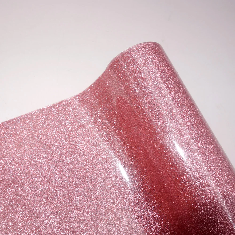 22 Colors Heat Transfer Glitter Vinyl Iron On For clothes Easy To Weed HTV Shirt High Elastic Decor Film Easy To Cut - Image 9