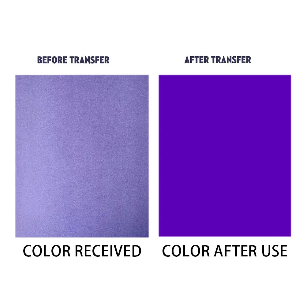 12"x39" Infusible Transfer Ink Vinyl Film Solid Color Sublimation Paper For Cut Mugs Heat Press DIY T-Shirts Coasters Decor - Image 10