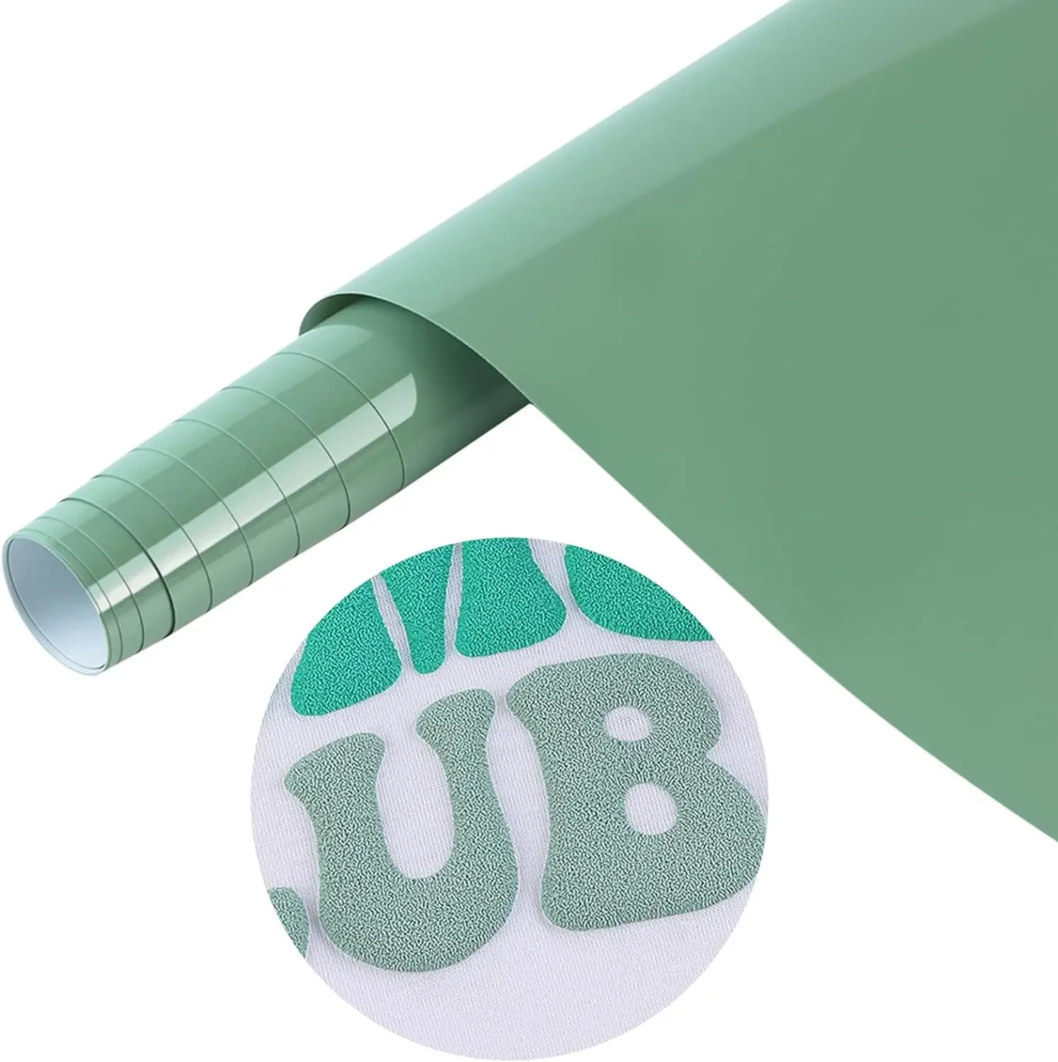 XFX Puff Vinyl Heat Transfer 3D Puff Heat Transfer Vinyl HTV Puff Vinyl for Heat Press T Shirt Compatible with Film - Image 13