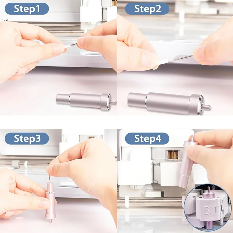 Deep Cut Blade For Cricut Maker 3/Maker/Explore 3/Air 2/Air/One/Venture,60°Deep Point Blade And Housing Promotion - Image 3