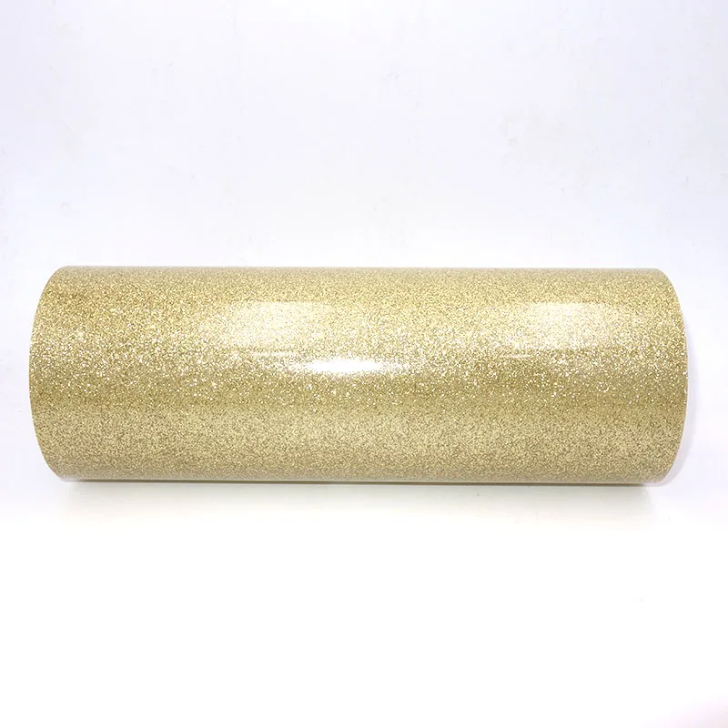 22 Colors Heat Transfer Glitter Vinyl Iron On For clothes Easy To Weed HTV Shirt High Elastic Decor Film Easy To Cut - Image 12