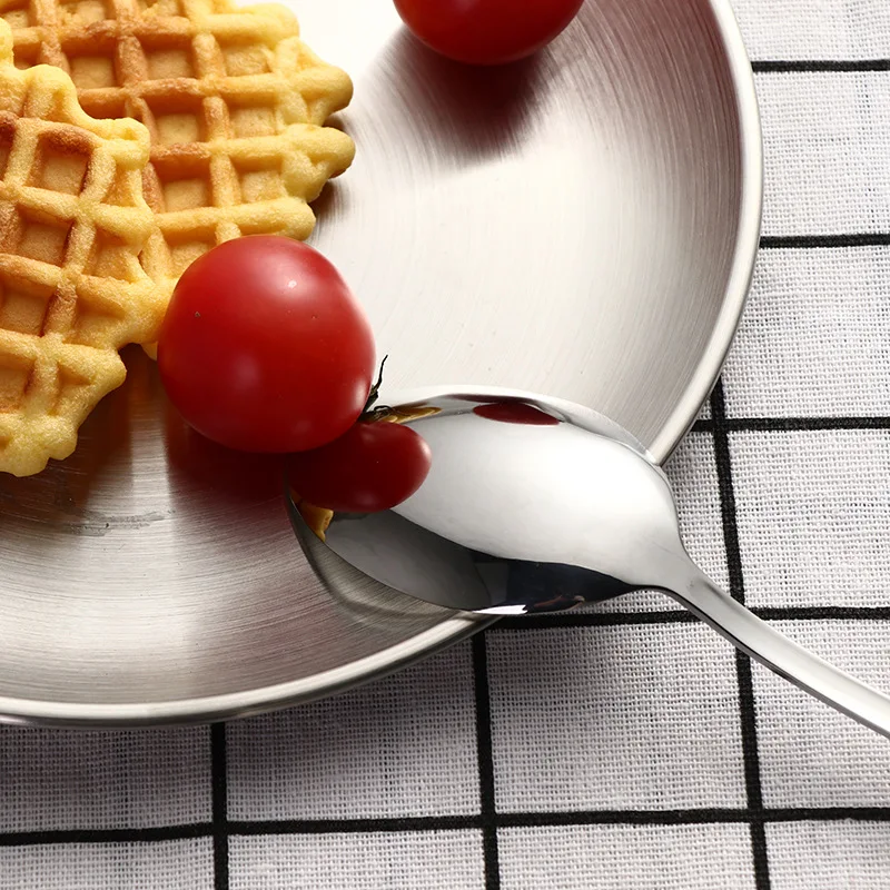 HDIRXG Stainless Steel Picnic Tableware 9-Piece Set Portable Camping Tourism Tableware Outdoor Nature Hike Cooking Supplies - Image 2