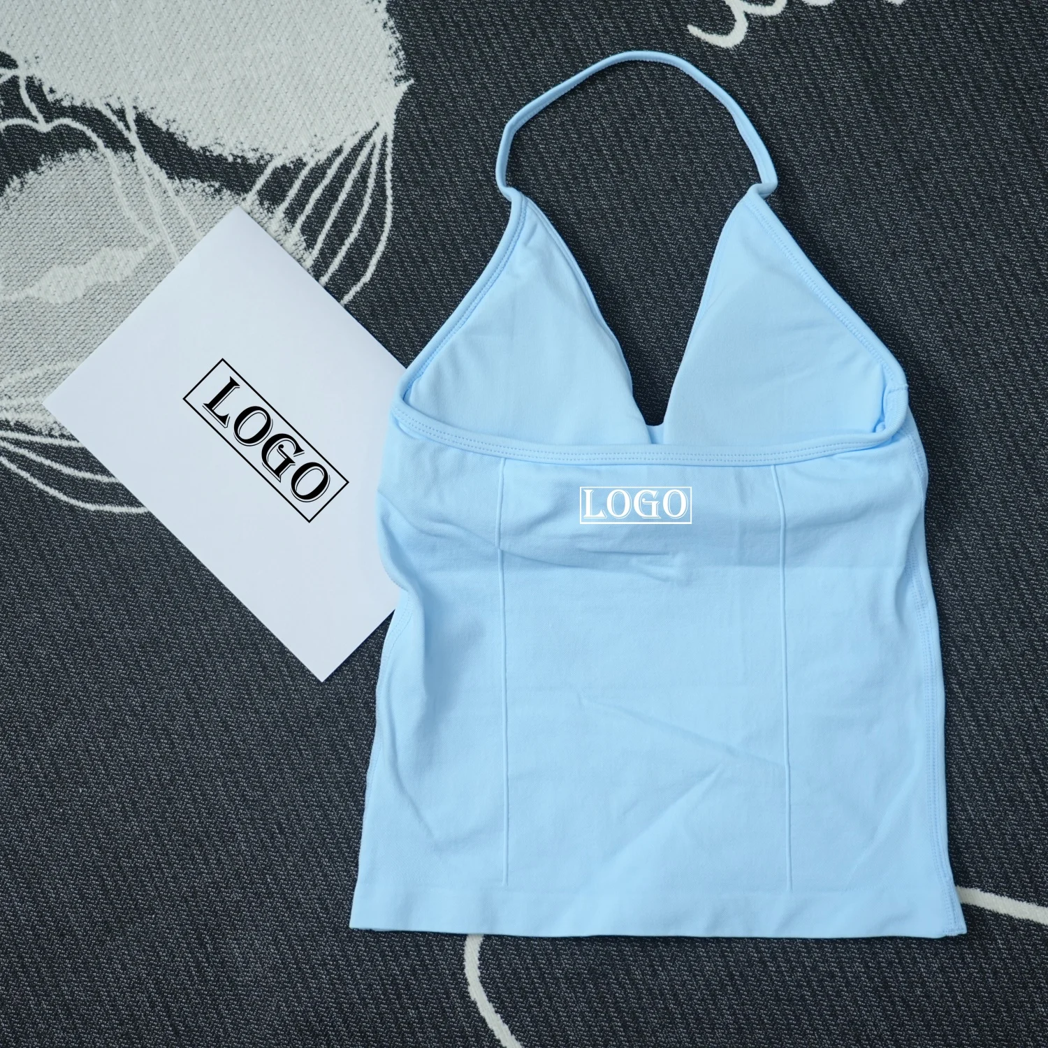 DF Yoga Impact Strappy Bra Gym Running Sling Underwear Ipmact Suspenders Exercise Seamless Bra Kneading Exercise Yoga Sports Bra - Image 3