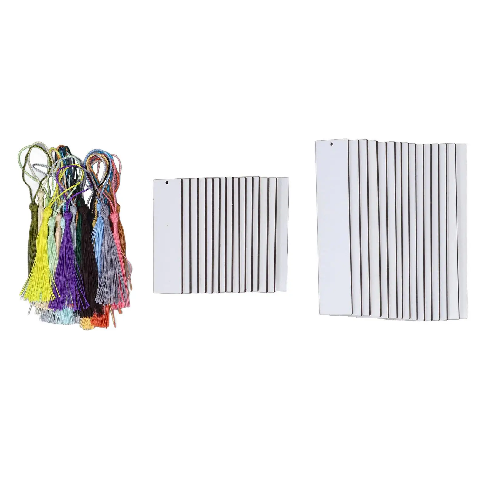 for diy Tassel Bookmark Sublimation Blanks - Perfect for Custom Craft Projects