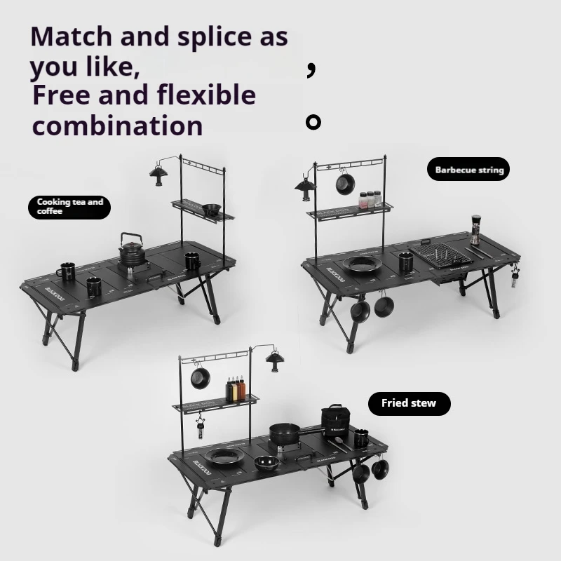 Naturehike BLACKDOG 100 Style Moves Igt Tactical Camping Table Freely Matched Quickly Installed With Load-Bearing Capacity 40KG - Image 4
