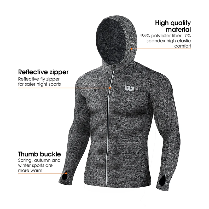 Sportswear Gym Fitness Tracksuit Men's Running Sets Compression Basketball Underwear Tights Jogging Sports Suits Clothes Dry Fit - Image 4