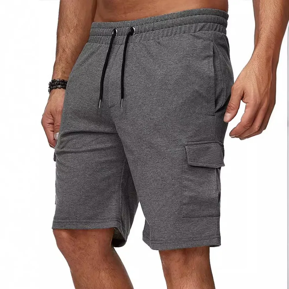 Running Shorts, Athletic Work Pants, Multi-Pocket Shorts Fitness Pantses, Athletic Casual 5/10 Pants - Image 3