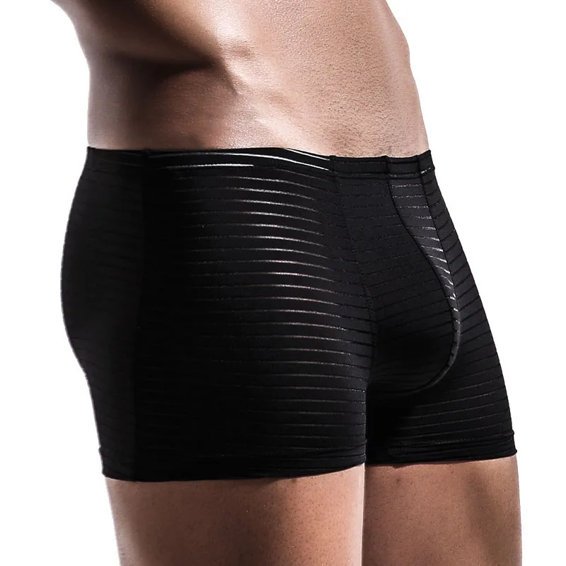 Mens Total Support Pouch Boxer Briefs Mesh Comfortable Cooling Moisture Wicking Underwear Breathable Elastic waistband Underpant - Image 5