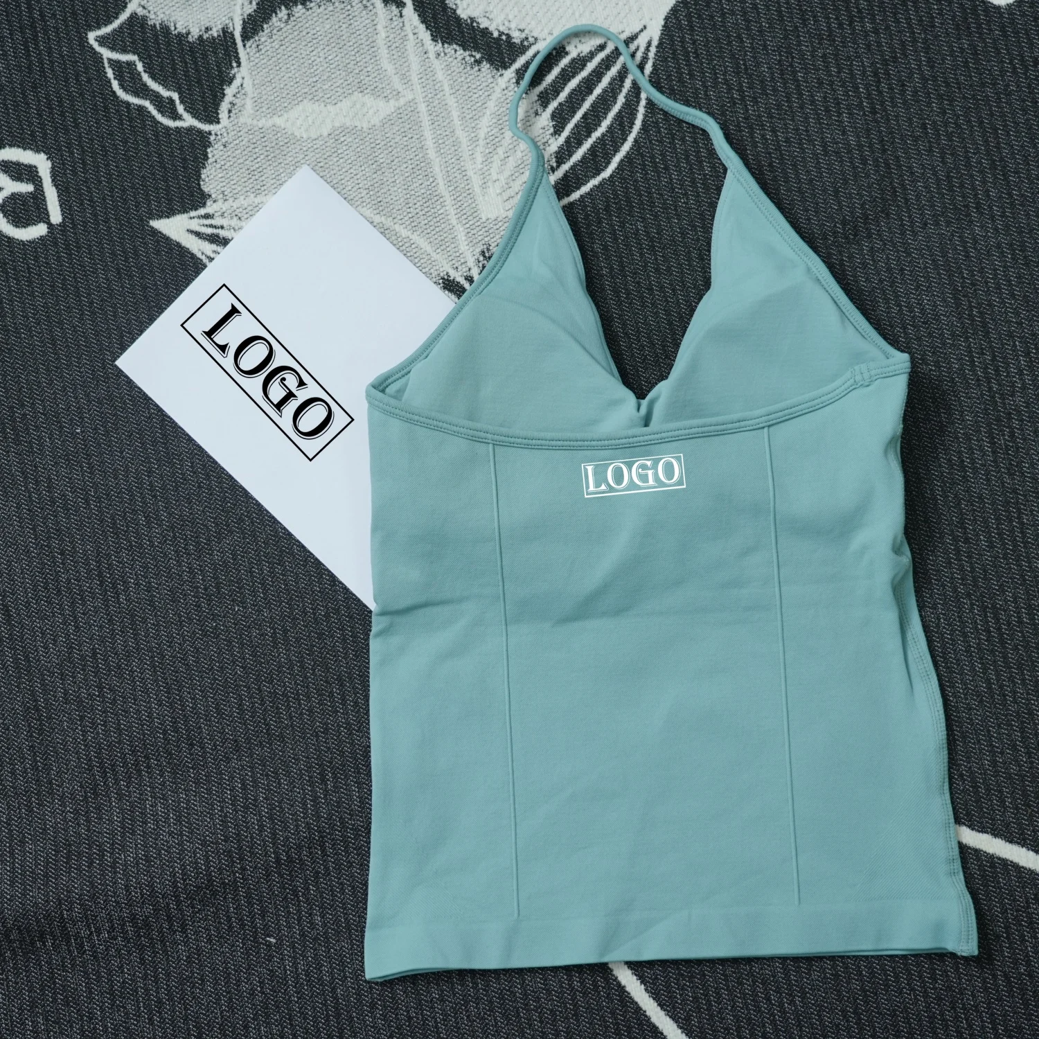 DF Yoga Impact Strappy Bra Gym Running Sling Underwear Ipmact Suspenders Exercise Seamless Bra Kneading Exercise Yoga Sports Bra - Image 9