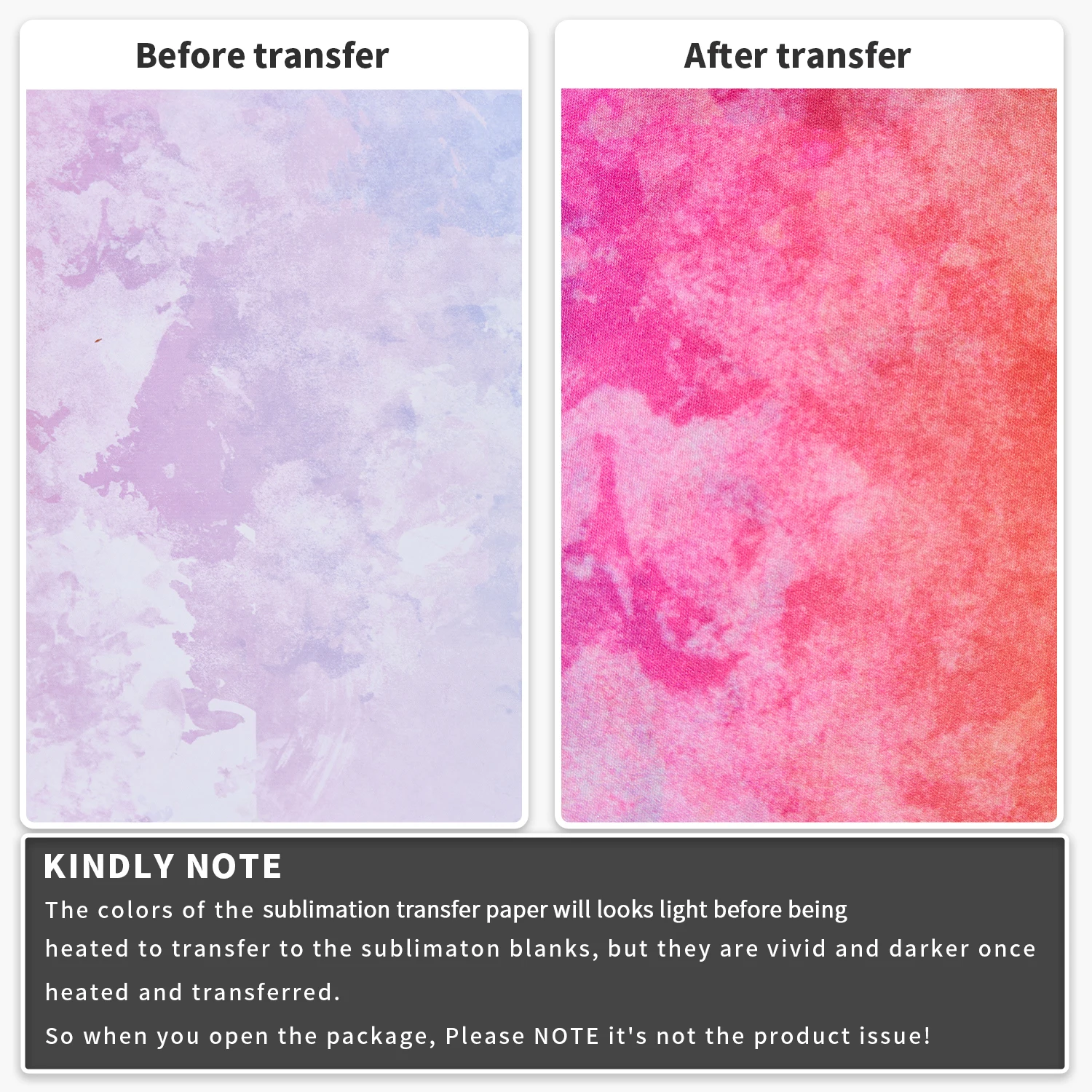 Lucky Goddness Transfer vinyl Ink sheet 1 Pcs 12x12" Geometry Sublimation Transfer Paper for Heat Press Iron on Paper for T Shir - Image 2