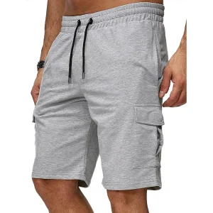 Running Shorts, Athletic Work Pants, Multi-Pocket Shorts Fitness Pantses, Athletic Casual 5/10 Pants