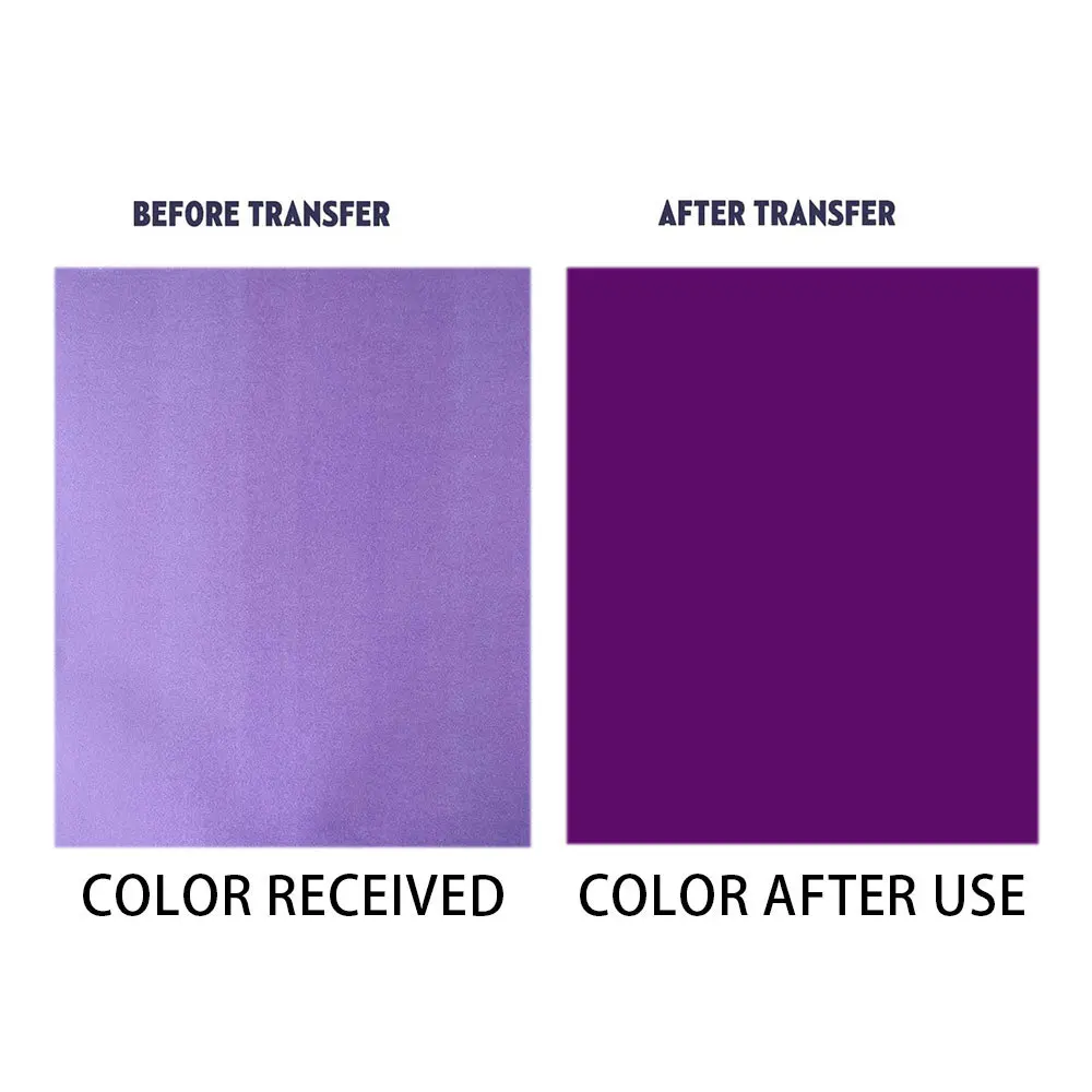 12in x 10in 7 Pure Colors Infusible Transfer Ink Vinyl Film Infusible Sublimation Paper DIY Dress Cups Fabric Decor For cut - Image 12