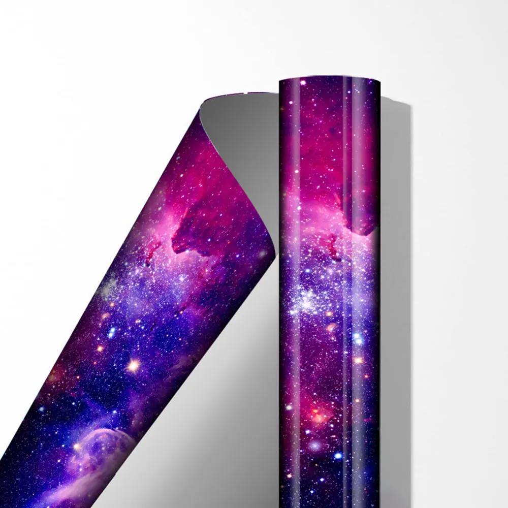 Infusible Ink Transfer Sheet 12" x 10"/19"/39" Galaxy Sublimation Transfer Paper for cut Mug DIY T- Shirts Coasters Tote Bags - Image 6