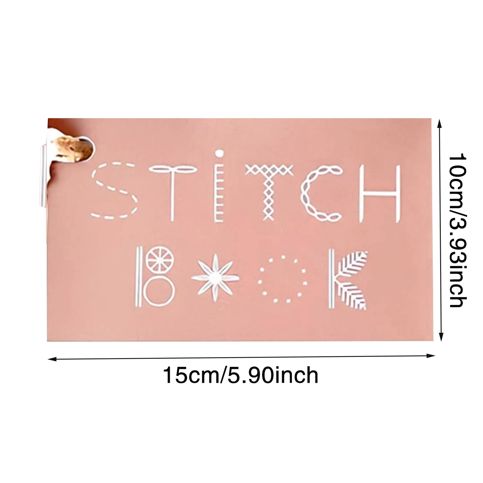 Mini Sewing Book Set Mini Sewing Book Embroidery Portable Travel Sewing Kit for Embroidery and Sewing Enthusiasts - Image 3