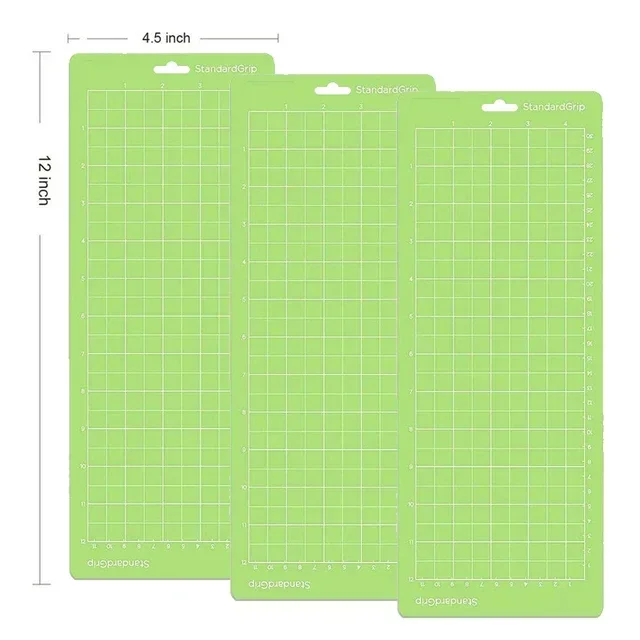3 Pack 4.5x12inch/11.5x30cm PVC Cutting Mat Base Adhesive Plate Pad For Cricut Joy Quilting Mats For Cardstock HTV Crafts - Image 8