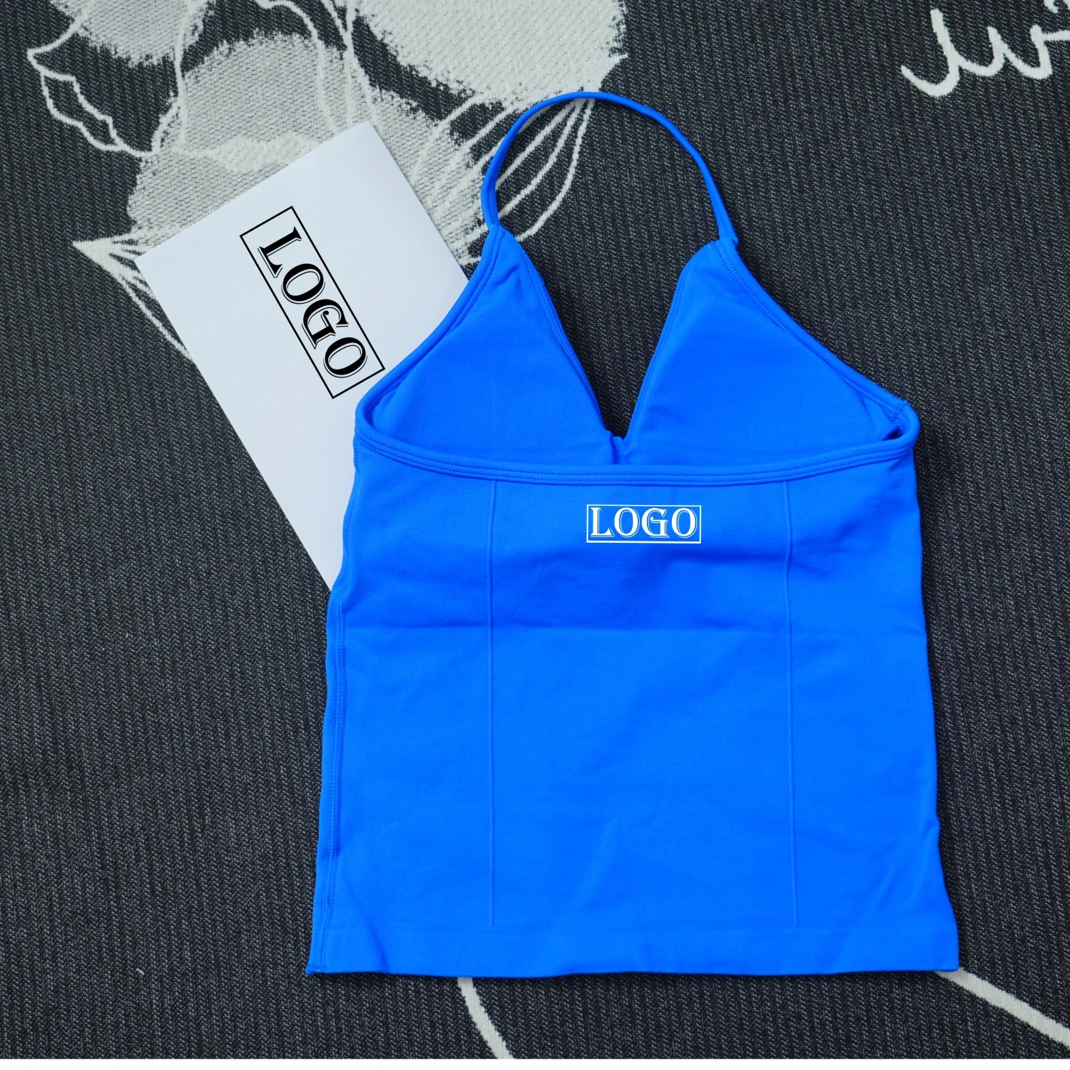 DF Yoga Impact Strappy Bra Gym Running Sling Underwear Ipmact Suspenders Exercise Seamless Bra Kneading Exercise Yoga Sports Bra - Image 10