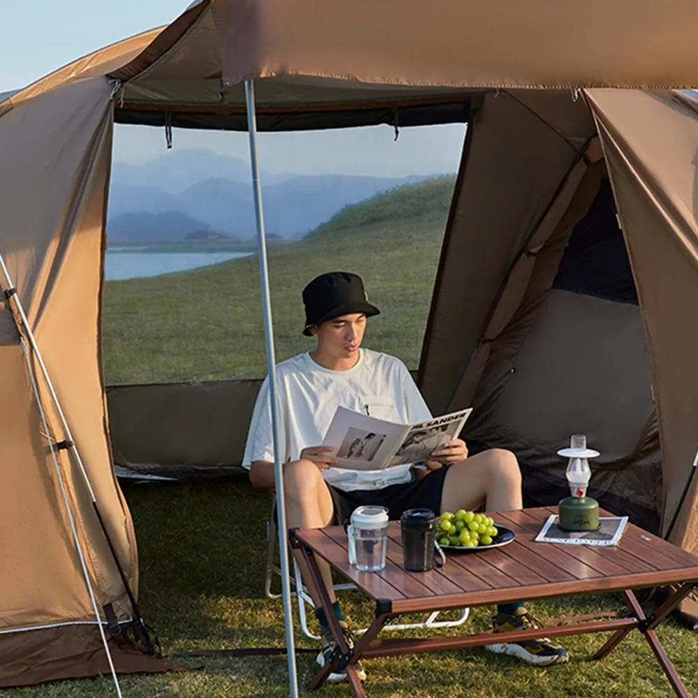 MOBI GARDEN Camping Tunnel Tent Outdoor Living Tent Windproof Rainproof Portable - Image 6