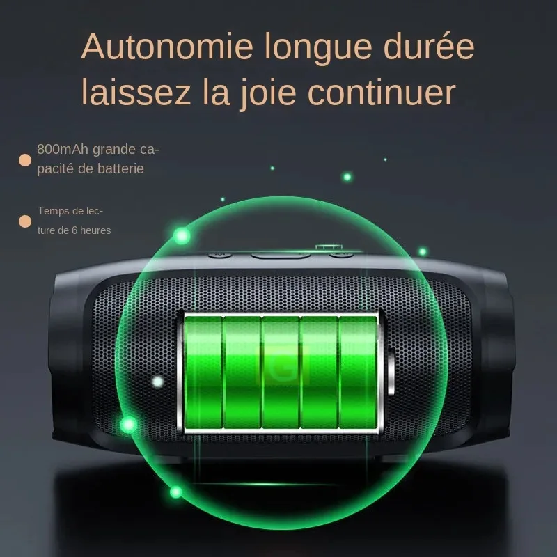2025 NEW XIAOMI Portable Bluetooth Speaker Wireless High Fidelity Surround Sound Outdoor Waterproof Camping Party Loudspeaker - Image 6