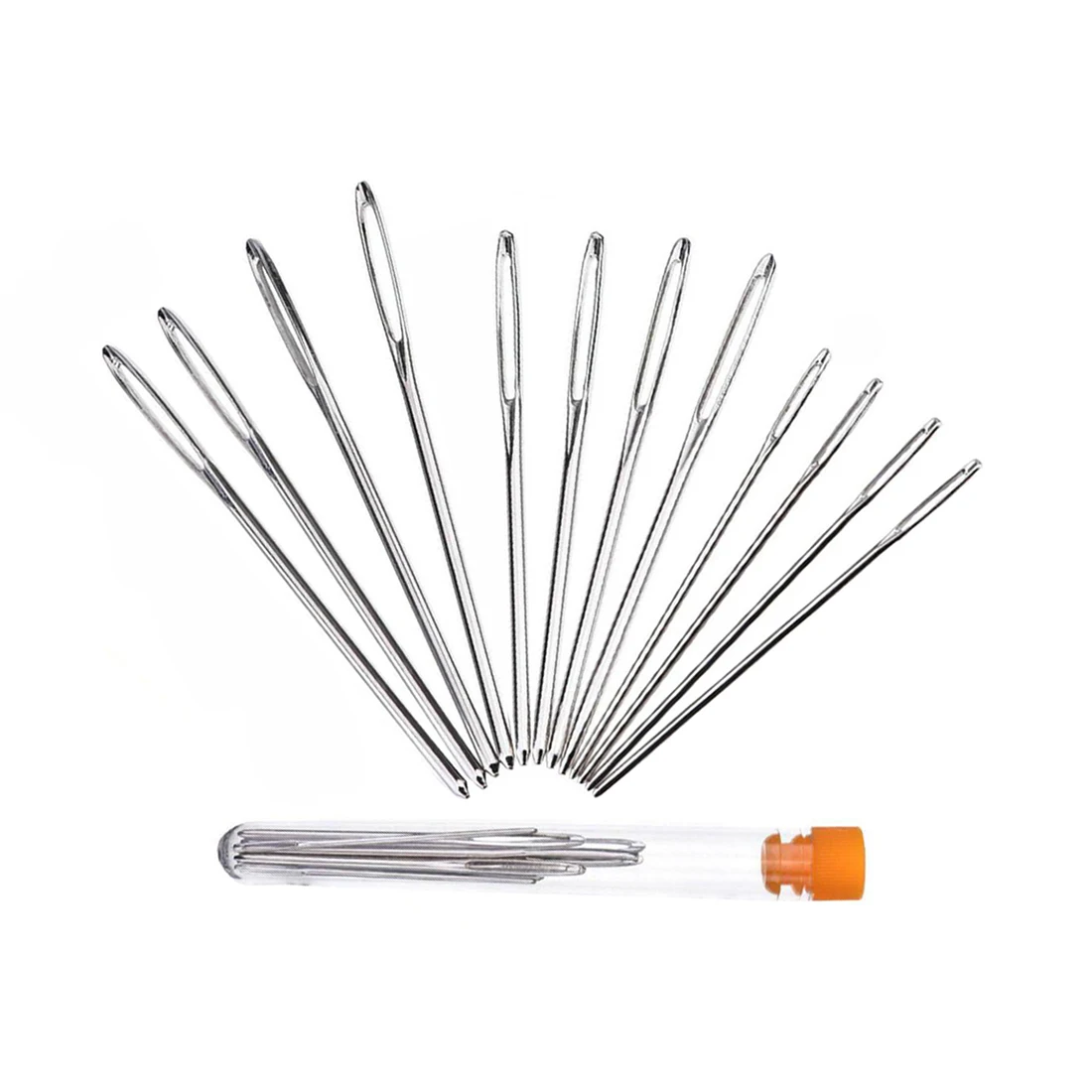 9 PCS Large Eye Blunt Sewing Needles Cross Stitch Knitting Needle Handmade Leather Embroidery Thread Needle Sewing Accessories - Image 7