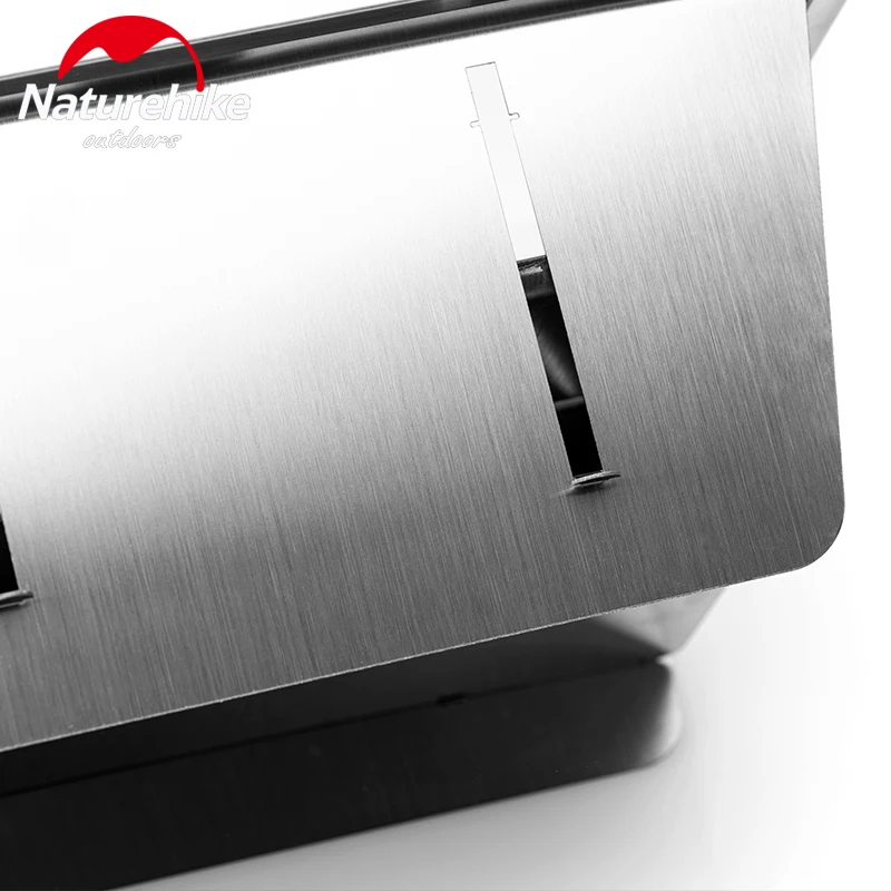 Naturehike Folding Charcoal Grill IGT Table Heater Camping Cookware Accessories Barbecue Stove Firewood Heater Firepit Steel - Image 6