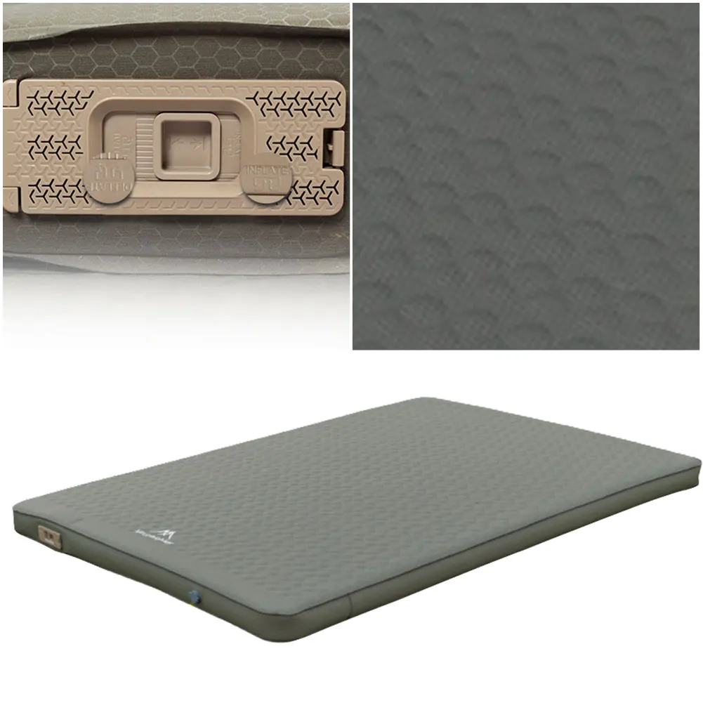 Outoor C12 Air Mattress Camping Built-in Pump Self-inflating Cushion Outdoor Tent Inflatable Bed Single Double sleeping Pad - Image 4