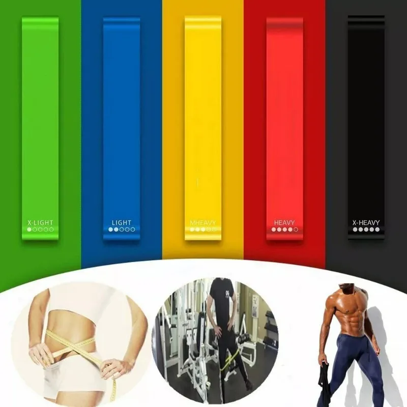 Various Color Yoga Sport Resistance Bands gym equipment TPE Home Fitness Elastic Bands Pilates strength training workout - Image 5