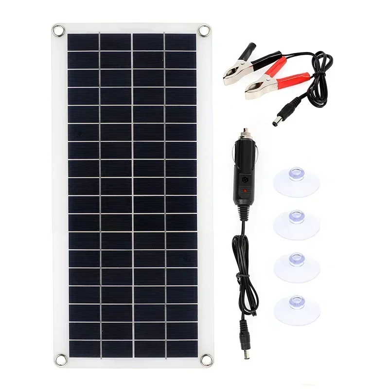 20W-1000W Solar Panel 12V Solar Cell 100A Controller Solar Panel for Phone RV Car MP3 PAD Charger Outdoor Battery Supply Camping - Image 8