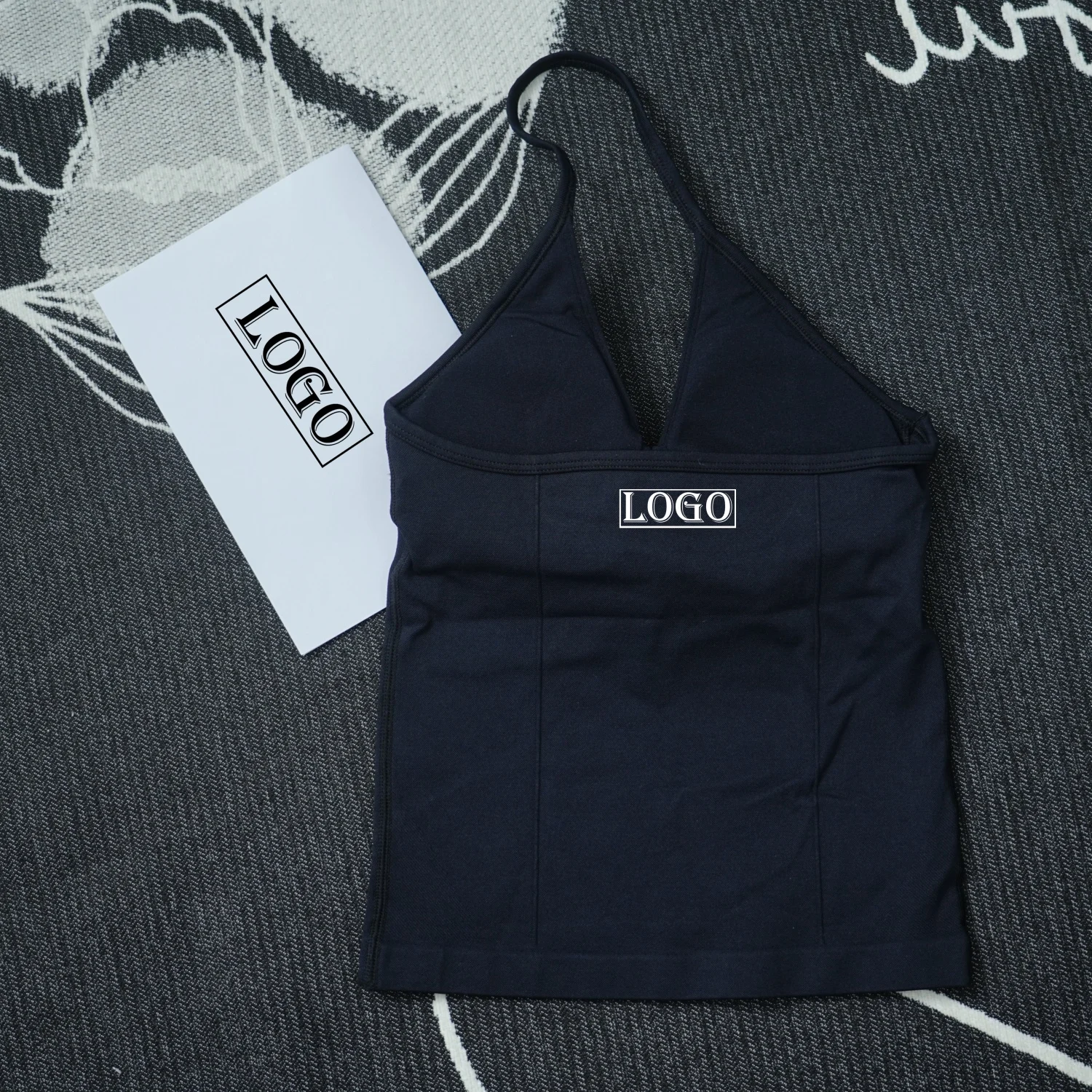 DF Yoga Impact Strappy Bra Gym Running Sling Underwear Ipmact Suspenders Exercise Seamless Bra Kneading Exercise Yoga Sports Bra - Image 17