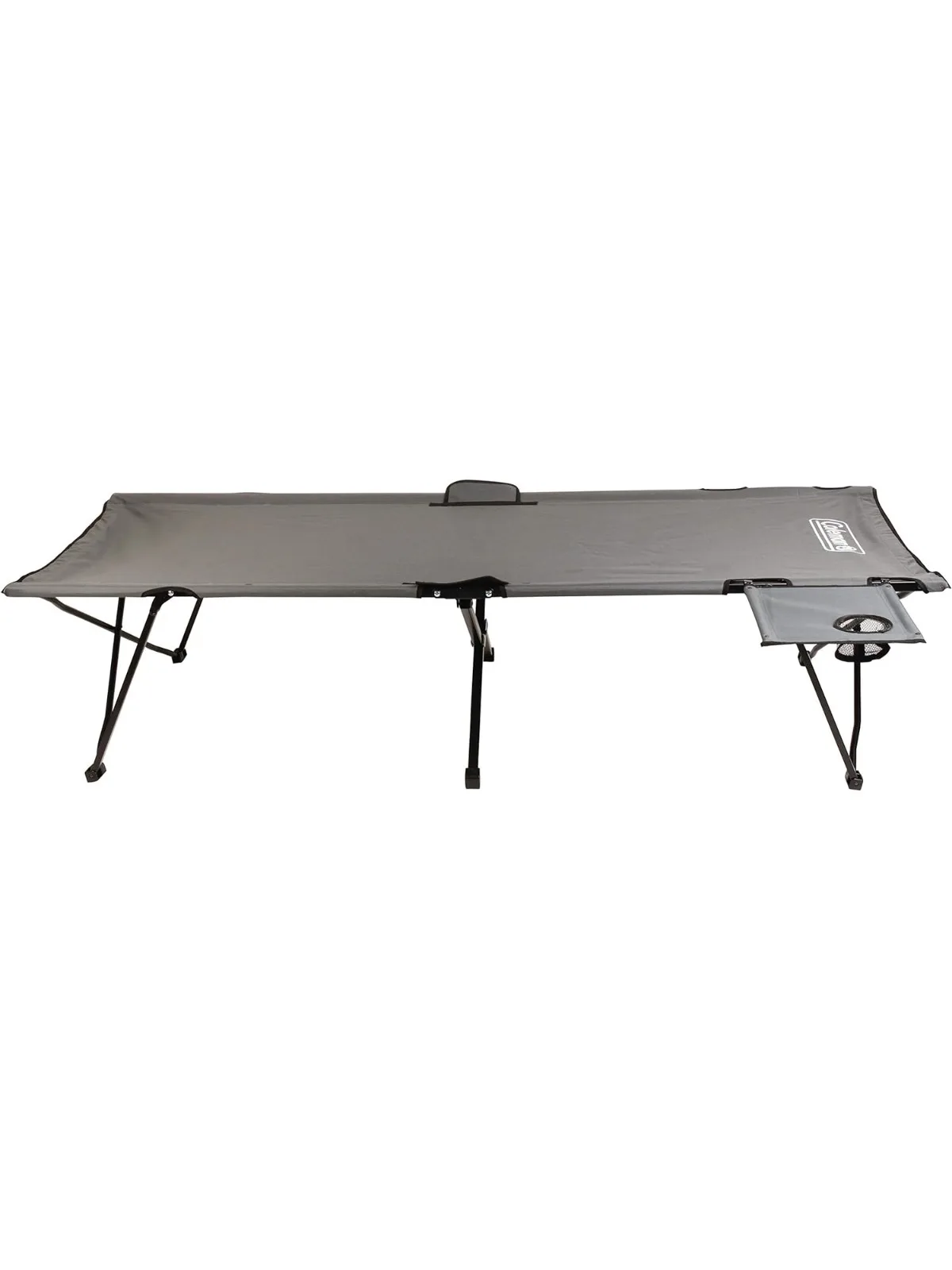 Pack-Away Camping Cot with Removable Side Table, Extra Wide Cot Fits Adults up to 6ft 6in or 300lbs Carry Bag Included - Image 3