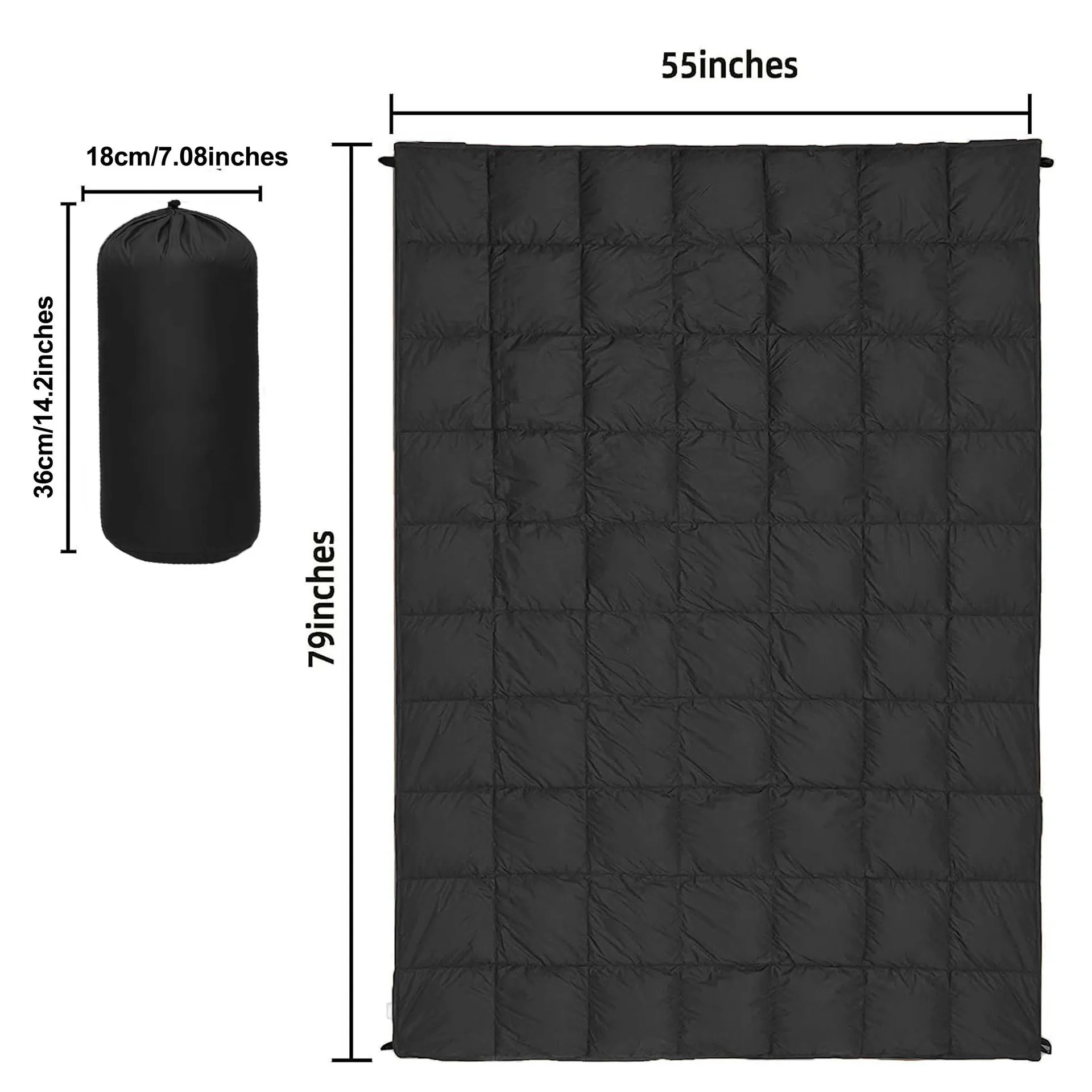 Camping lightweight Travel blanket Winter Summer Four Seasons Camping Mat For winter travel camping skiing - Image 8