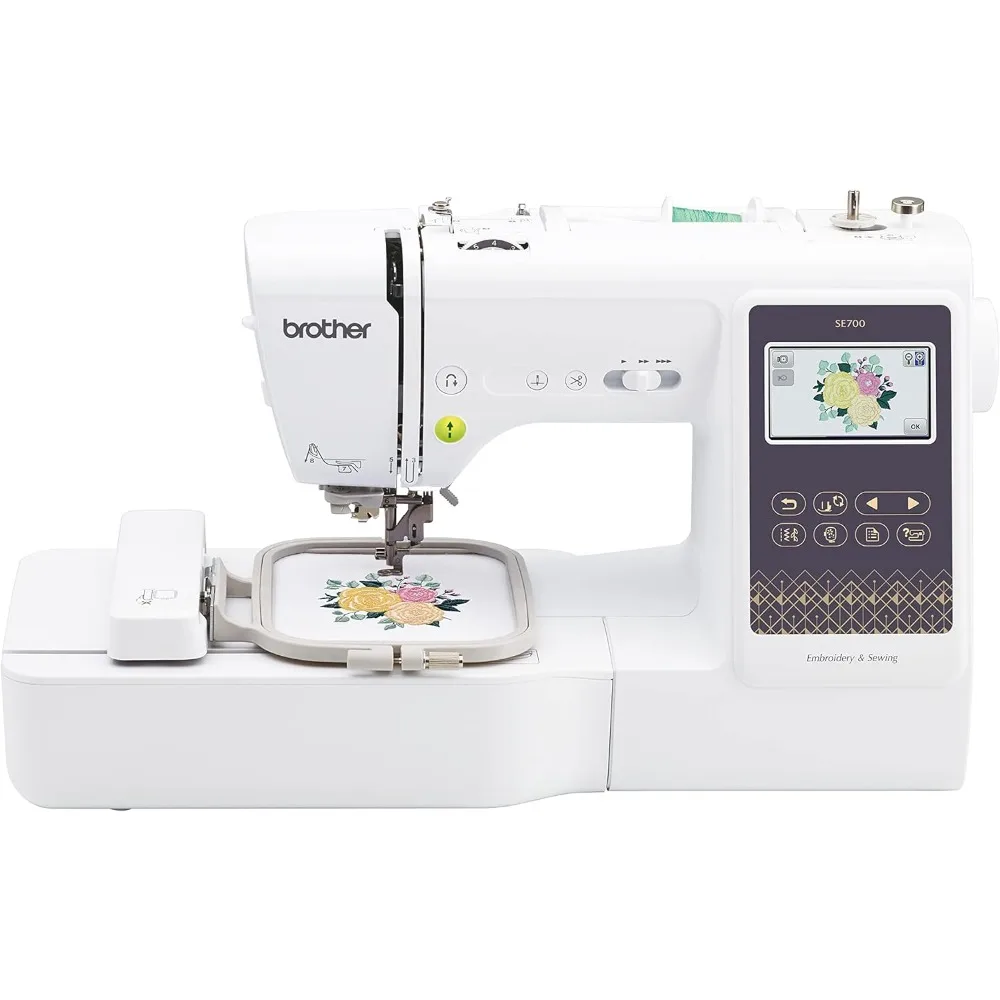 SE700 Sewing and Embroidery Machine, 135 Built-in Designs, 103 Built-in Stitches, Computerized, 4" x 4" Hoop Area 2025 USA