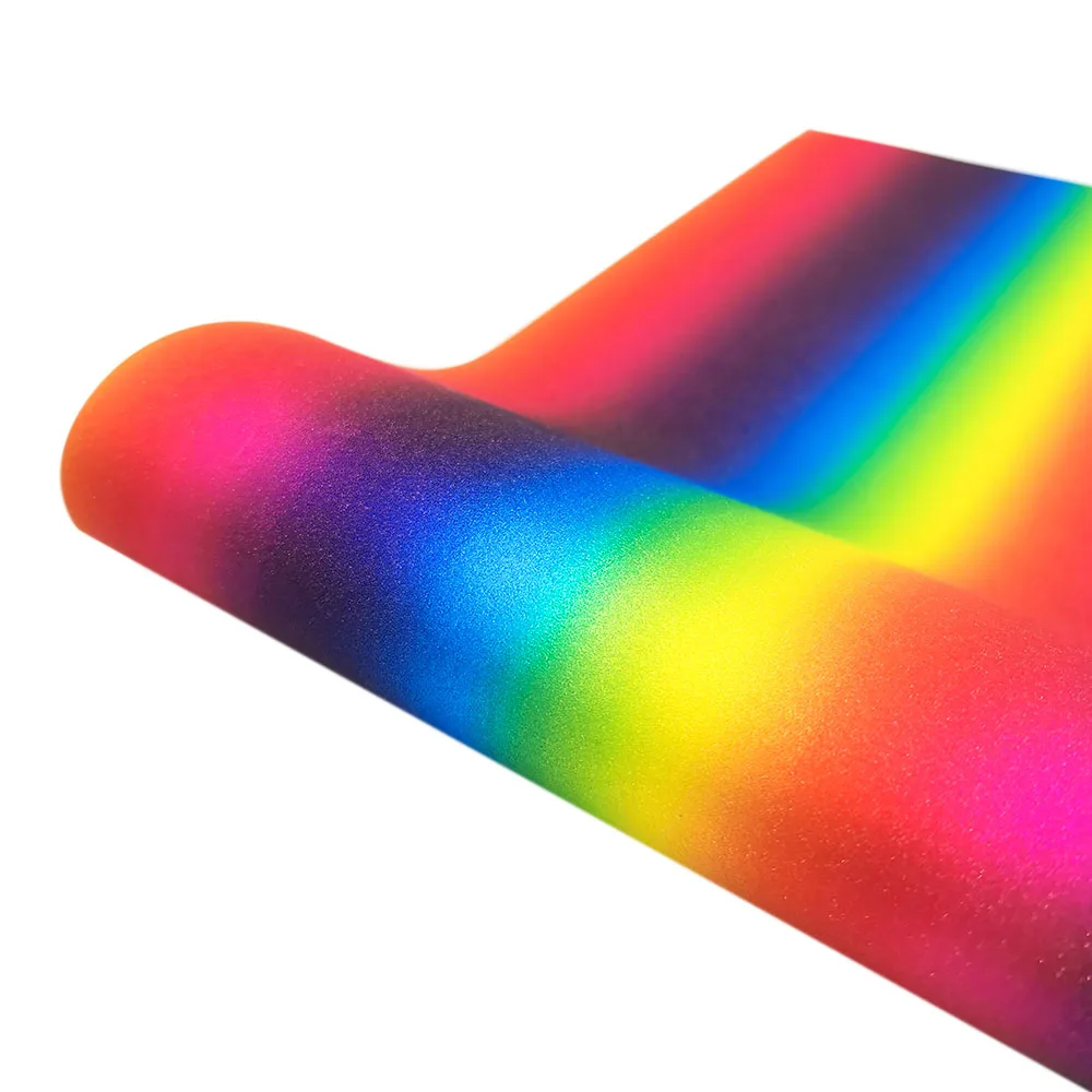 12in x 10in Holographic Rainbow Adhesive Vinyl Film Sheet Mugs Cup Window Ceramics Holiday Decoration For Cut - Image 25