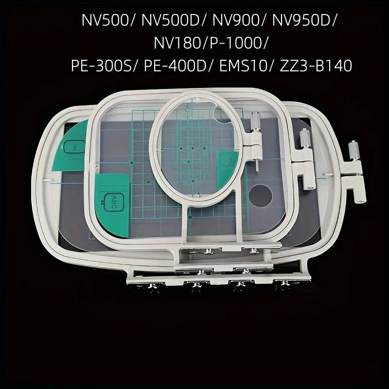 Brothers Home Multi-functional Embroidery Sewing Machine with Cloth Frame Square Frame Multi-size Embroidery Frame